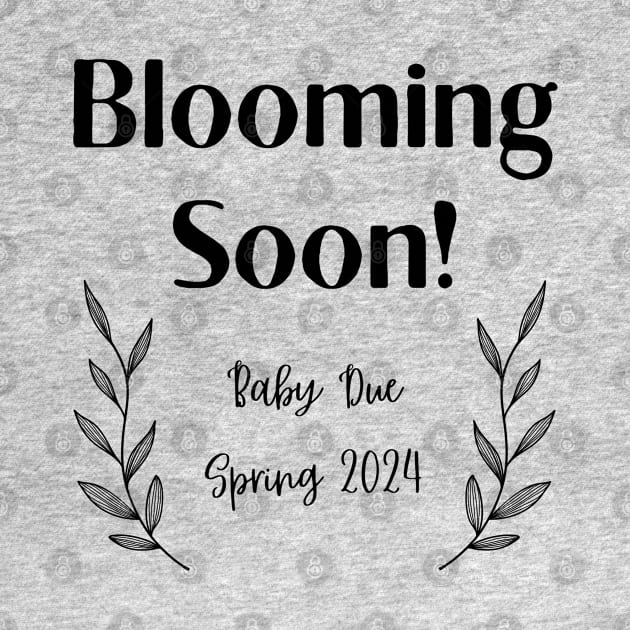 Blooming Soon Pregnancy Announcement by Hilary's Flower House